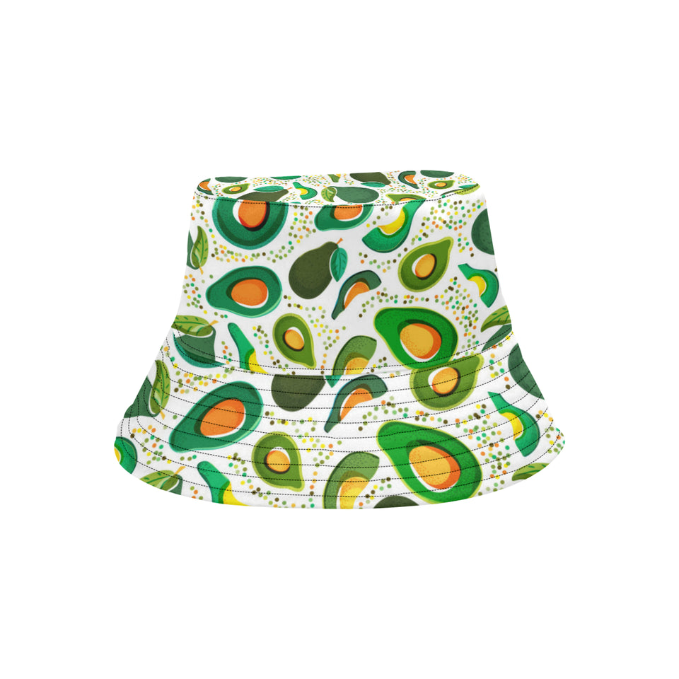 Avocado design pattern Unisex Bucket Hat