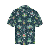 Cactus glass terrarium pattern Men's All Over Print Hawaiian Shirt