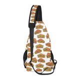 Sandwich Pattern Print Design 02 All Over Print Chest Bag