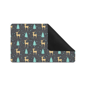 Deers star tree pattern Doormat