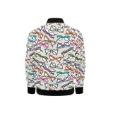 Sun Glasses Pattern Print Design 01 Kids' Boys' Girls' Bomber Jacket