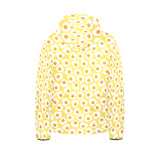 Fried Eggs Pattern Print Design 05 Kids' Boys' Girls' Padded Hooded Jacket
