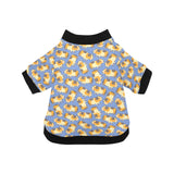 Guinea Pig Pattern Print Design 02 All Over Print Pet Dog Round Neck Fuzzy Shirt
