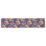 Goldfish Pattern Print Design 05 Table Runner