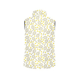 Tennis Pattern Print Design 02 Men's Padded Vest