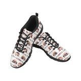 Camper Van Pattern Print Design 01 Men's Breathable Sneakers ( Model 055)