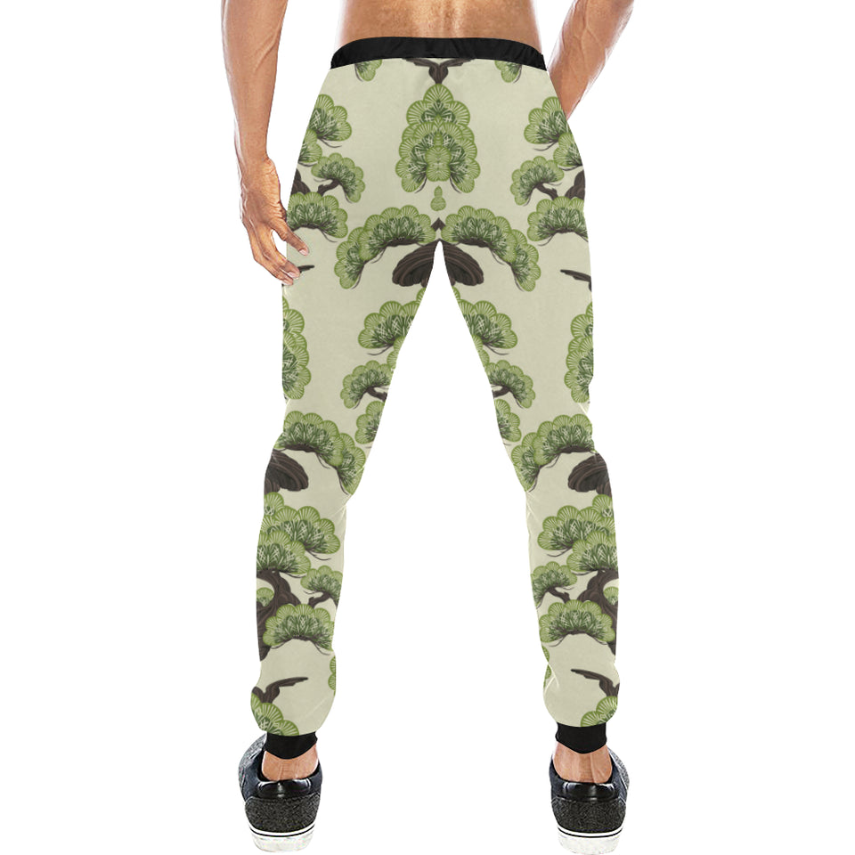 Bonsai pattern Unisex Casual Sweatpants