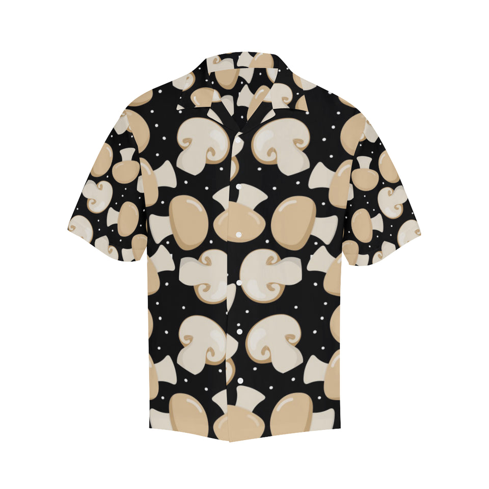 Champignon mushroom pattern Men's All Over Print Hawaiian Shirt