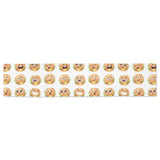 Hamburger Pattern Print Design 04 Table Runner