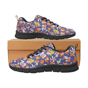 Goldfish Pattern Print Design 04 Women's Sneaker Shoes