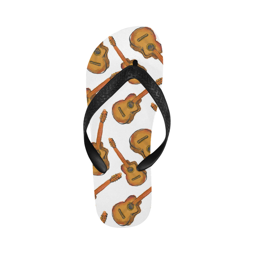 Paint Guitar Pattern Unisex Flip Flops
