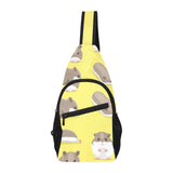 Cute Hamster pattern All Over Print Chest Bag