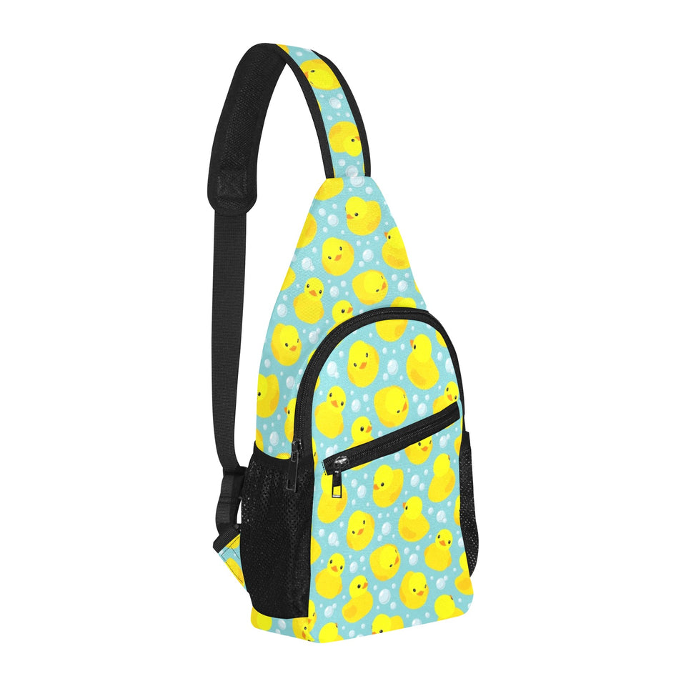 Duck Pattern Print Design 03 All Over Print Chest Bag