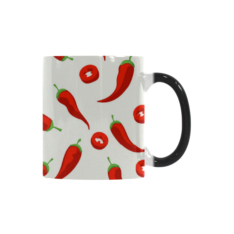 Chili pattern Morphing Mug Heat Changing Mug
