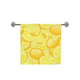 lemon pattern Bath Towel