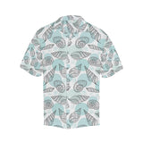 Shell polynesian tribal Men's All Over Print Hawaiian Shirt