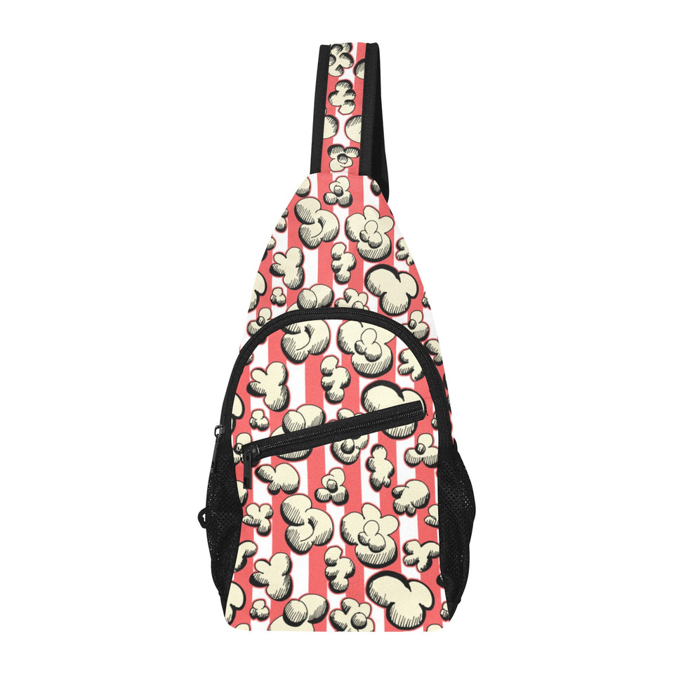Popcorn Pattern Print Design 05 All Over Print Chest Bag