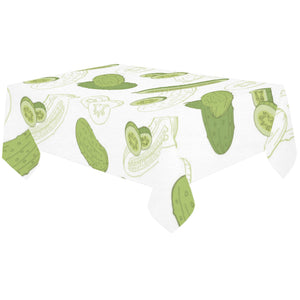 Cucumber sketch pattern Tablecloth