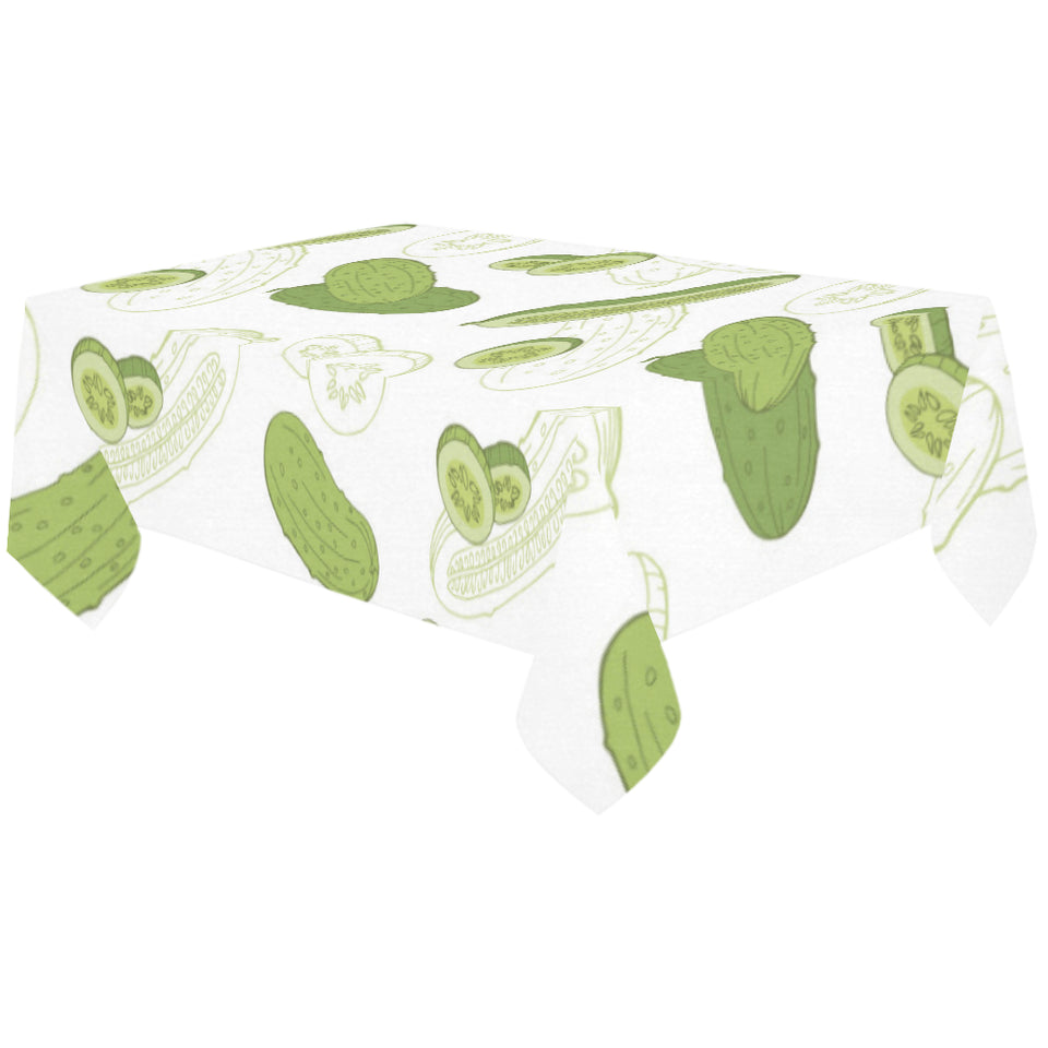 Cucumber sketch pattern Tablecloth