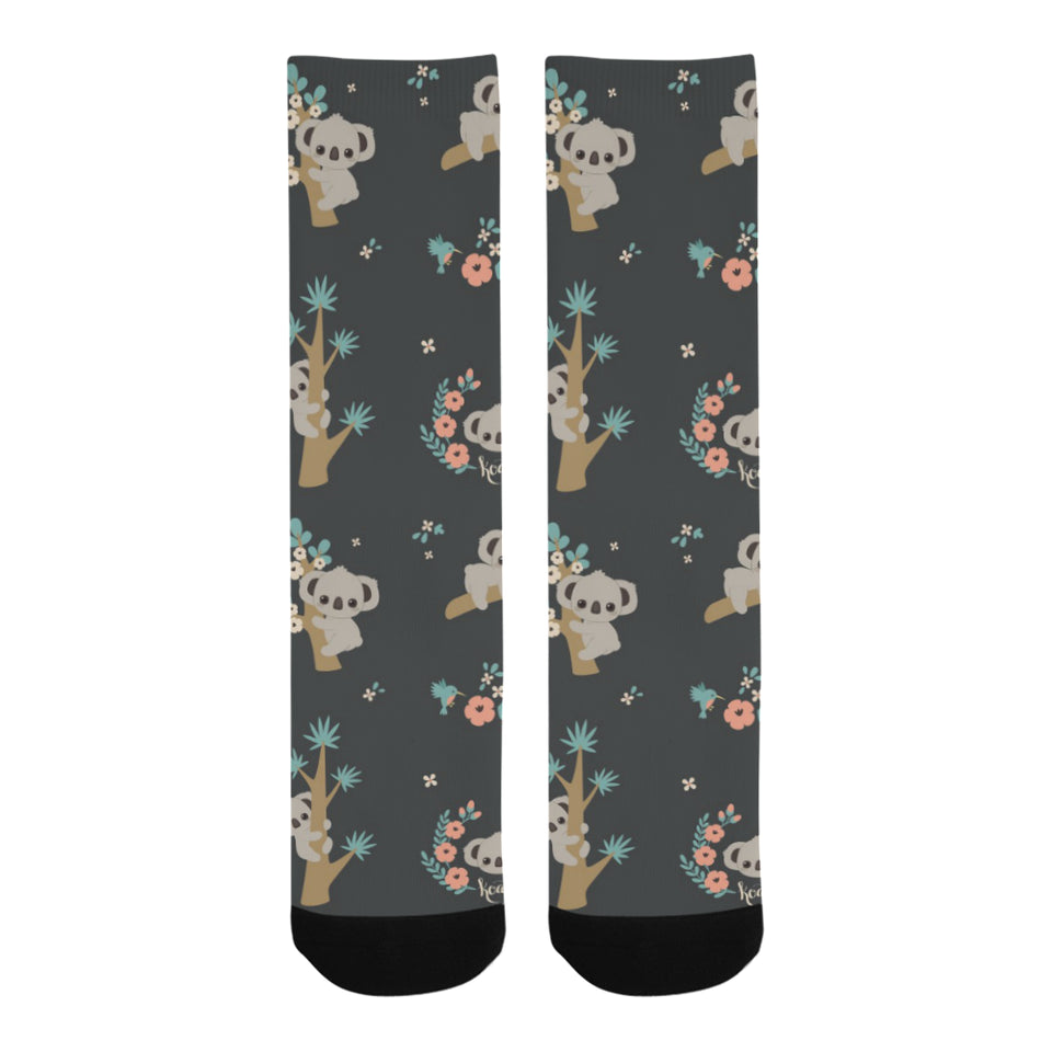 Cute koala pattern Crew Socks