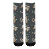 Cute koala pattern Crew Socks