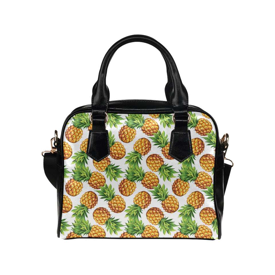 Pineapples design pattern Shoulder Handbag