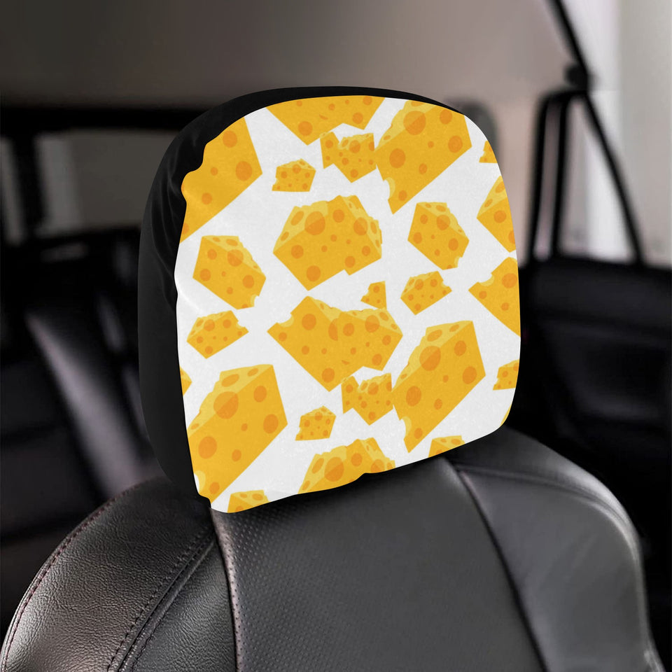 Cheese slice pattern Car Headrest Cover