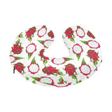 dragon fruits white background U-Shaped Travel Neck Pillow