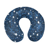 Night sky star pattern U-Shaped Travel Neck Pillow