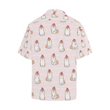 Cute Shiba Inu Dog Apple pattern Men's All Over Print Hawaiian Shirt