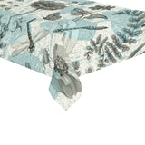 Dragonfly Butterfly Plants insect flower vintage s Tablecloth