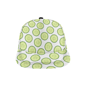 Cucumber slices pattern All Over Print Snapback Cap