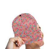 Colorful candy pattern All Over Print Snapback Cap