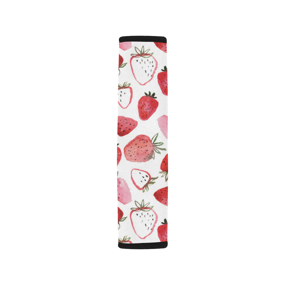 watercolor hand drawn beautiful strawberry pattern Car Seat Belt Cover