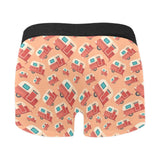 Camper Van Pattern Print Design 03 Men's All Over Print Boxer Briefs Men's Underwear