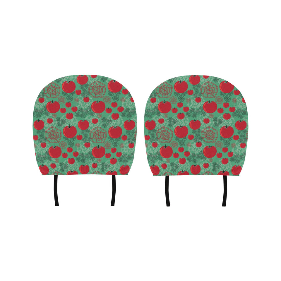 Tomato design pattern Car Headrest Cover