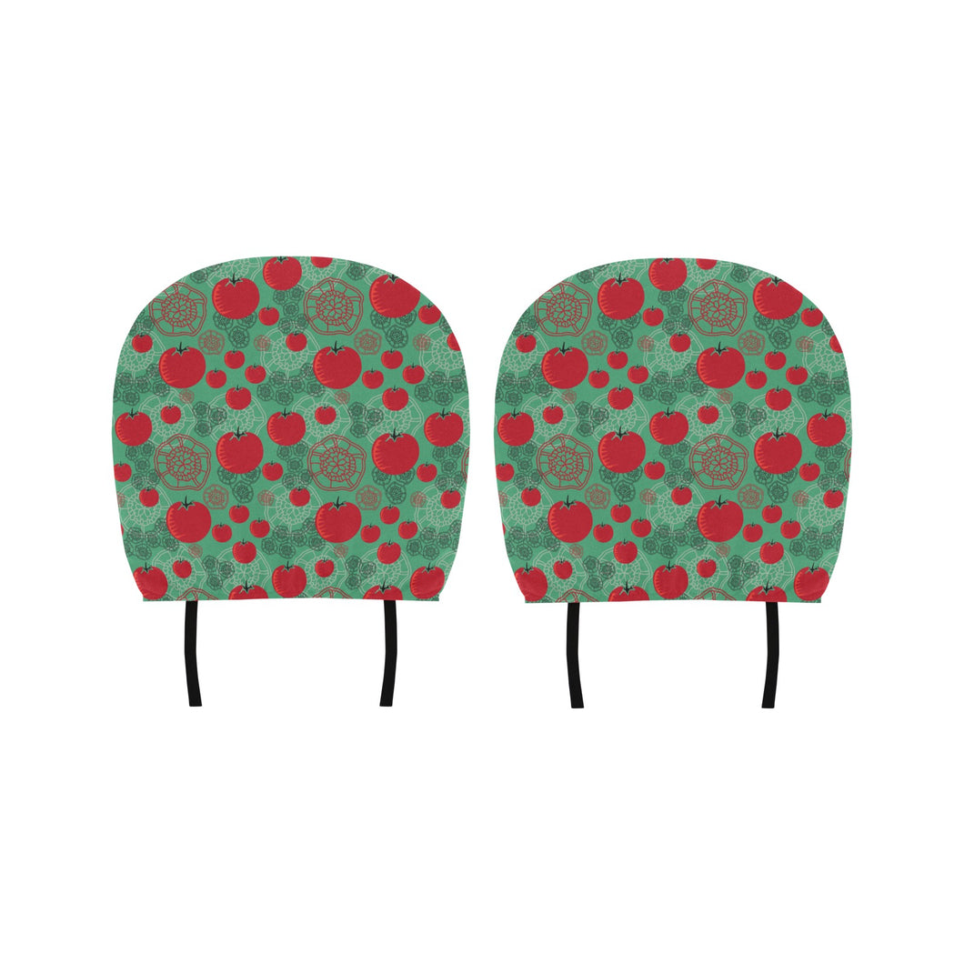 Tomato design pattern Car Headrest Cover