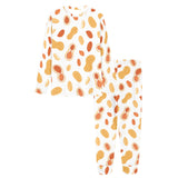peanuts pattern Women's All Over Print Pajama Set