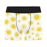 Sun pattern Men's All Over Print Boxer Briefs Men's Underwear