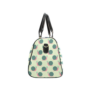 Snail Pattern Print Design 04 Travel Bag