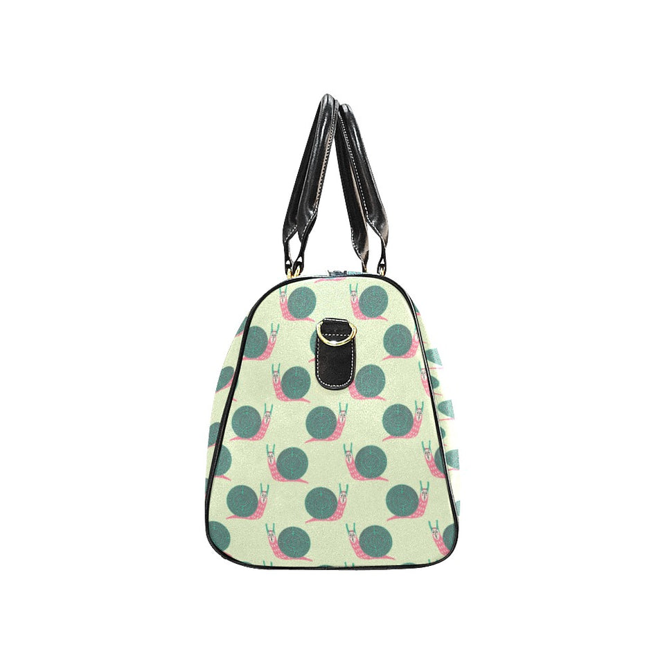 Snail Pattern Print Design 04 Travel Bag