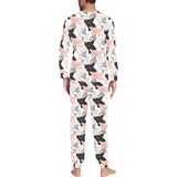 Pig Pattern Print Design 05 Men's All Over Print Pajama
