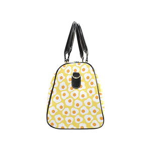 Fried Eggs Pattern Print Design 05 Travel Bag