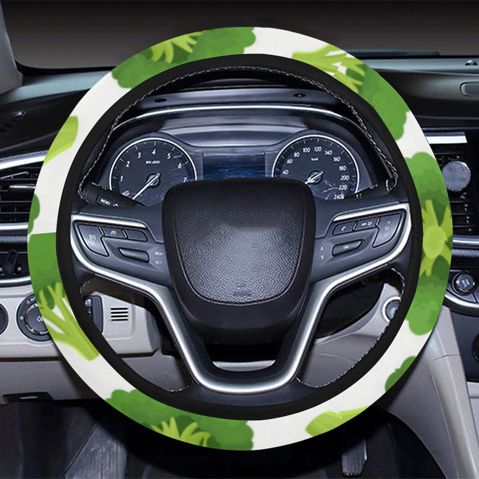 Cute broccoli pattern Car Steering Wheel Cover