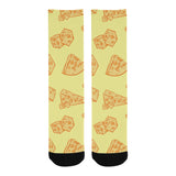 Cheese design pattern Crew Socks