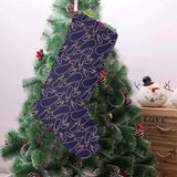 Eggplant Pattern Print Design 04 Christmas Stocking