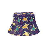 Colorful sea turtle pattern Unisex Bucket Hat