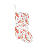Watercolor Koi Fish Carp Fish pattern Christmas Stocking