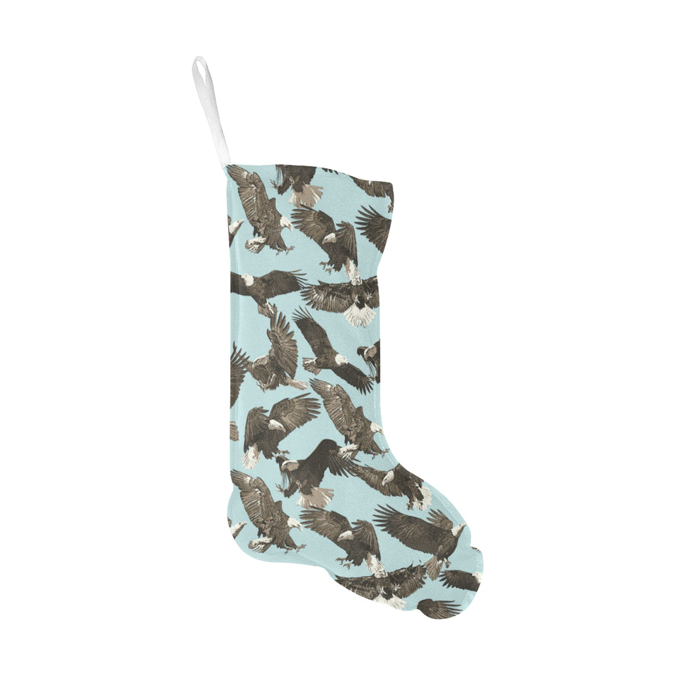 Eagle Pattern Print Design 01 Christmas Stocking