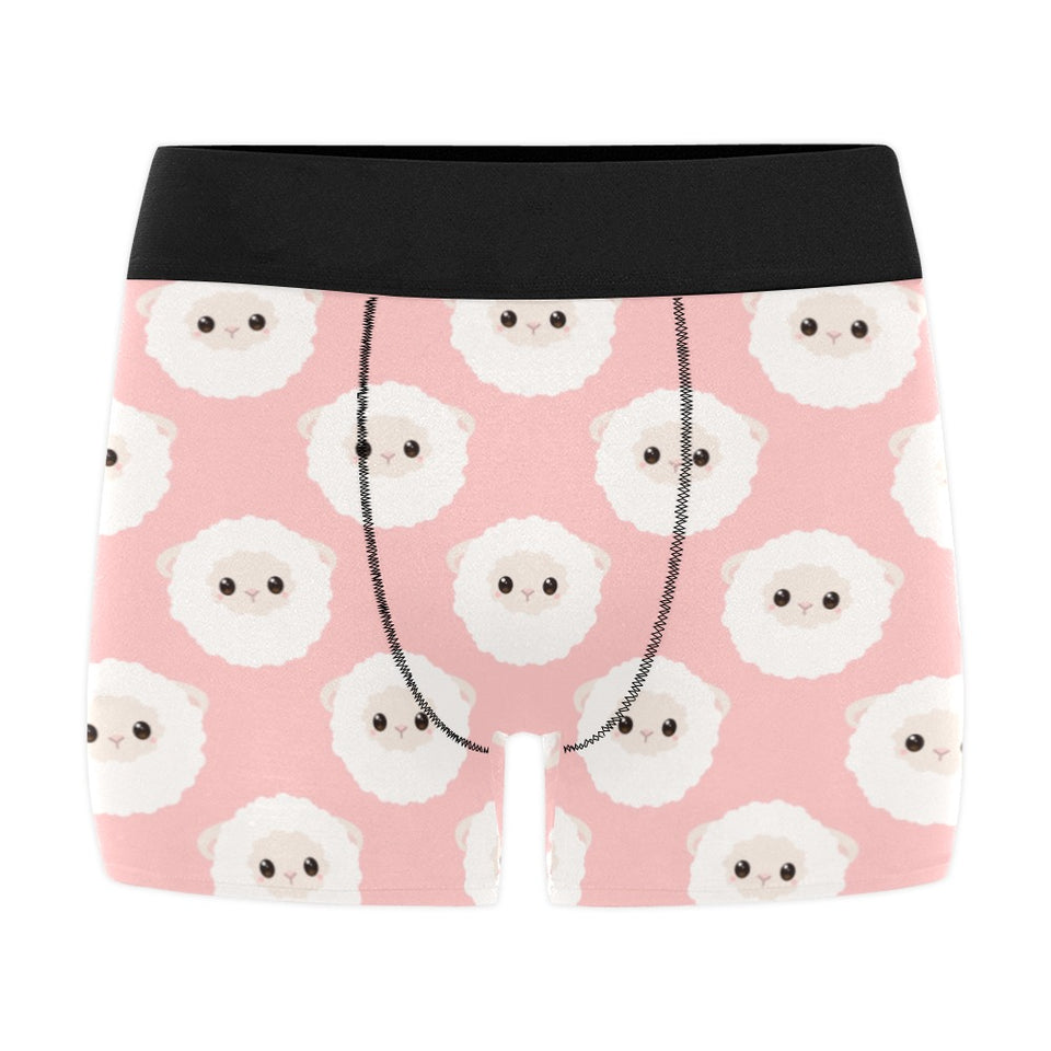 Cute sheep pattern Men's All Over Print Boxer Briefs Men's Underwear